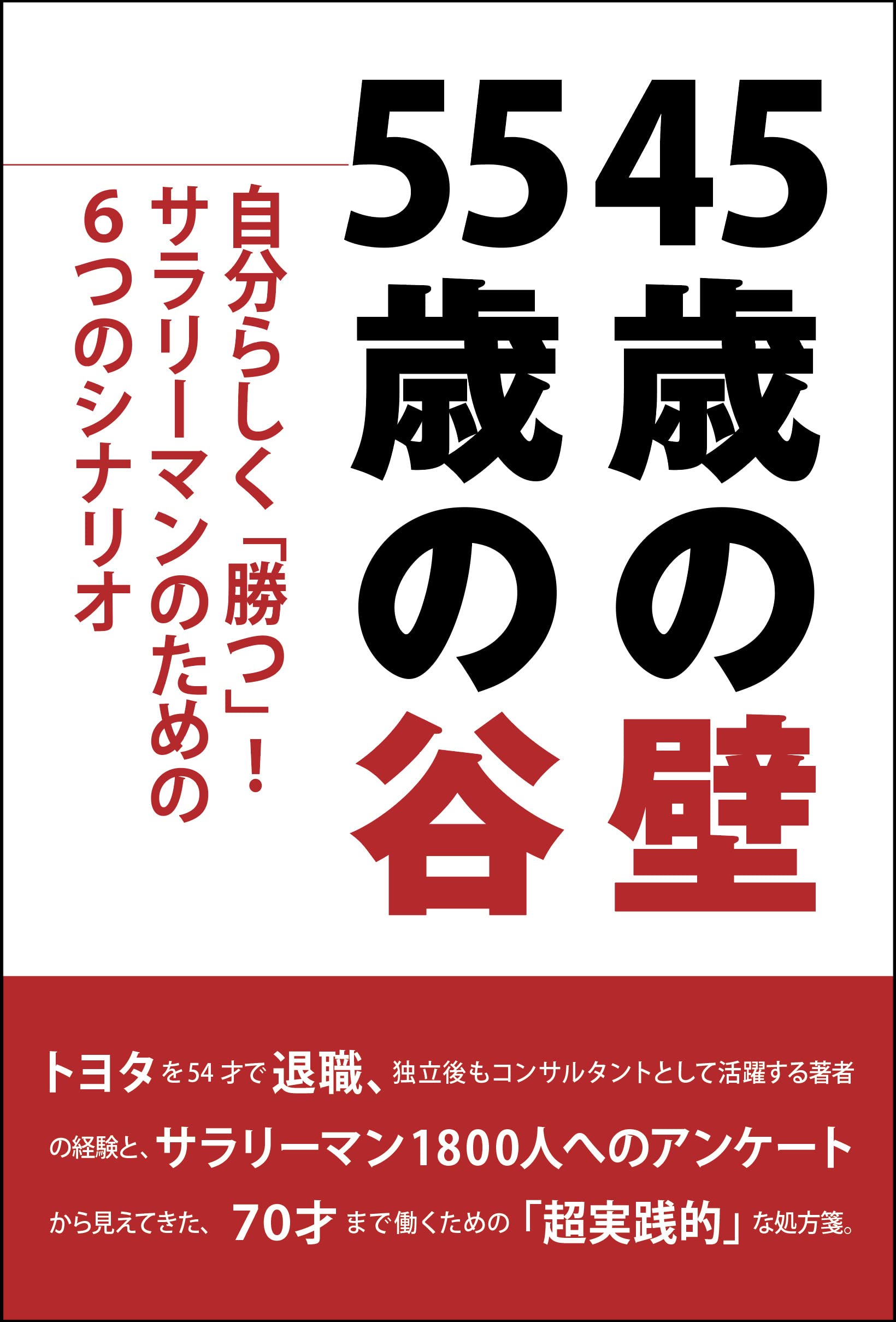 『４５歳の壁 ５５歳の谷』自分らしく「勝つ」！サラリーマンのための６つのシナリオ