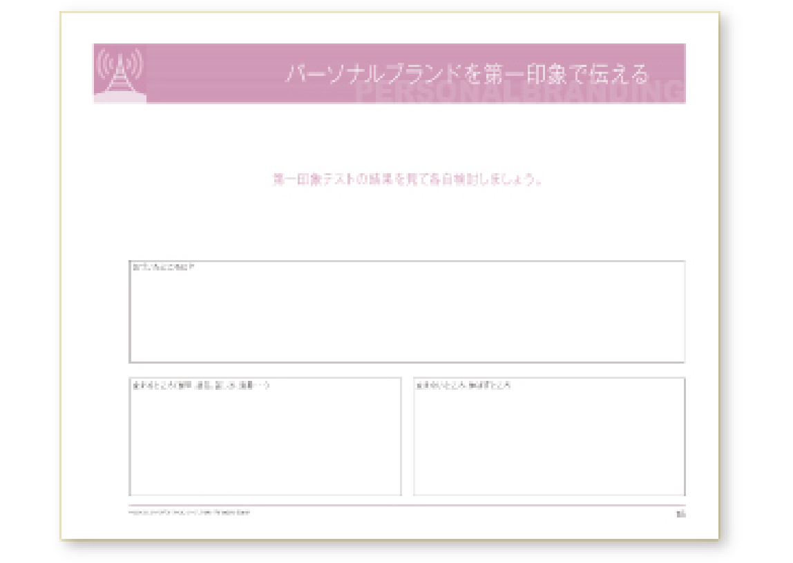 パーソナルブランドの浸透