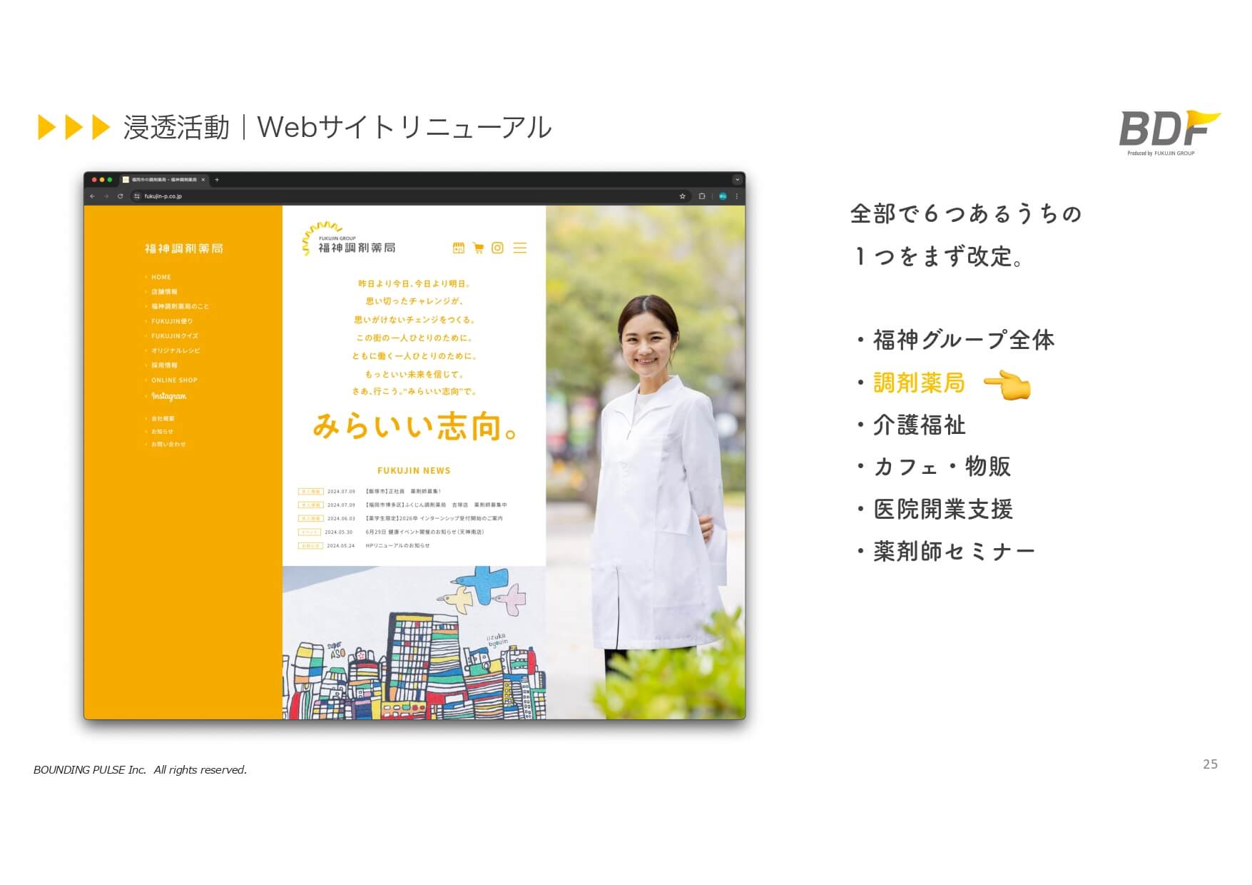 WEBサイトリニューアル